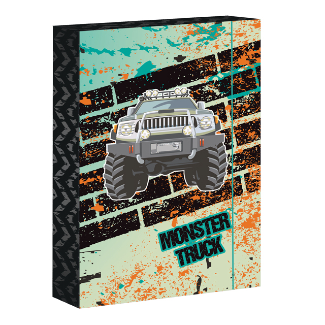 Box na zošity A4 Monster Truck