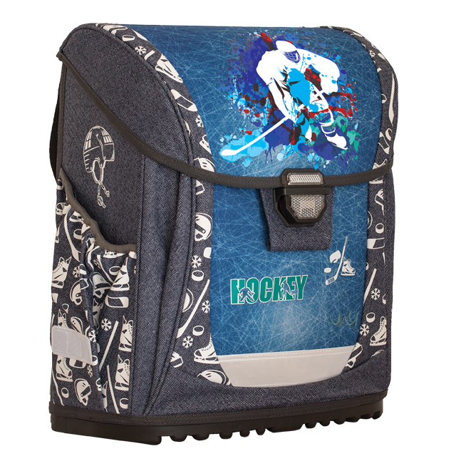 Kompaktná školská taška REYBAG Hokej